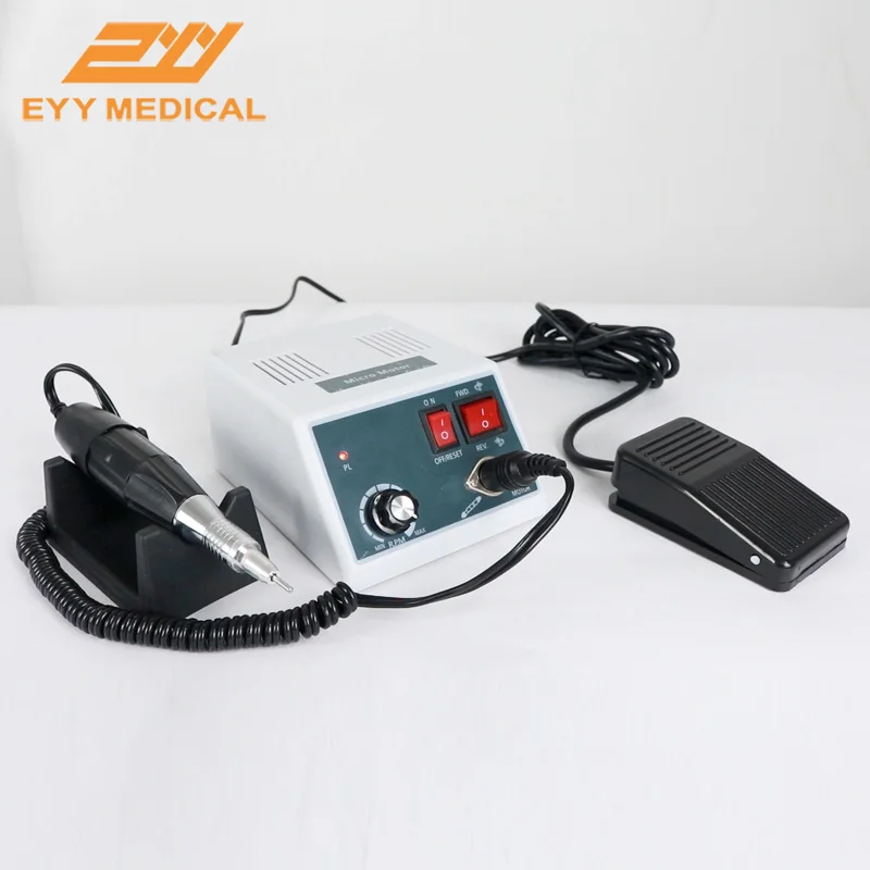 EYY Dental Micromotor MARATHON 35000RPM E Type 18 102 204 Handle Handpiece Polishing Grinder Dentisty Lab Polisher Machine Set