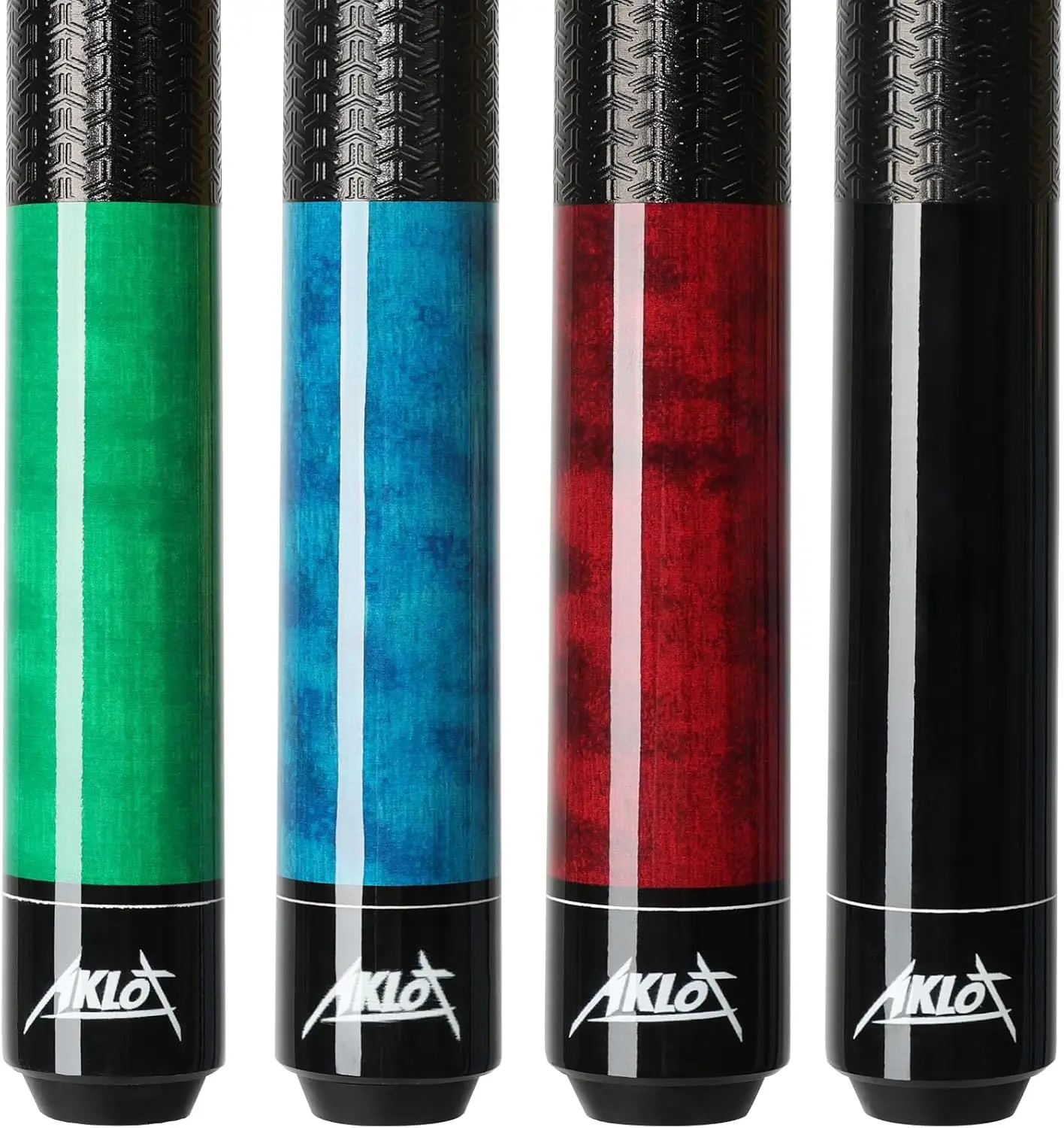 

4-Piece 58'' Maple Pool Cue Set, 18-21oz, 13mm Leather Tips, Anti-Slip Grip, Complete Weight Kit for Adults & Beginners