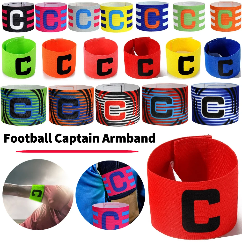 Penjualan Panas Ban Lengan Berkualitas Tinggi untuk Anak-anak, Ban Lengan Elastis untuk Kapten Sepak Bola, Penuntun Pertandingan, Ban Lengan Kompetisi