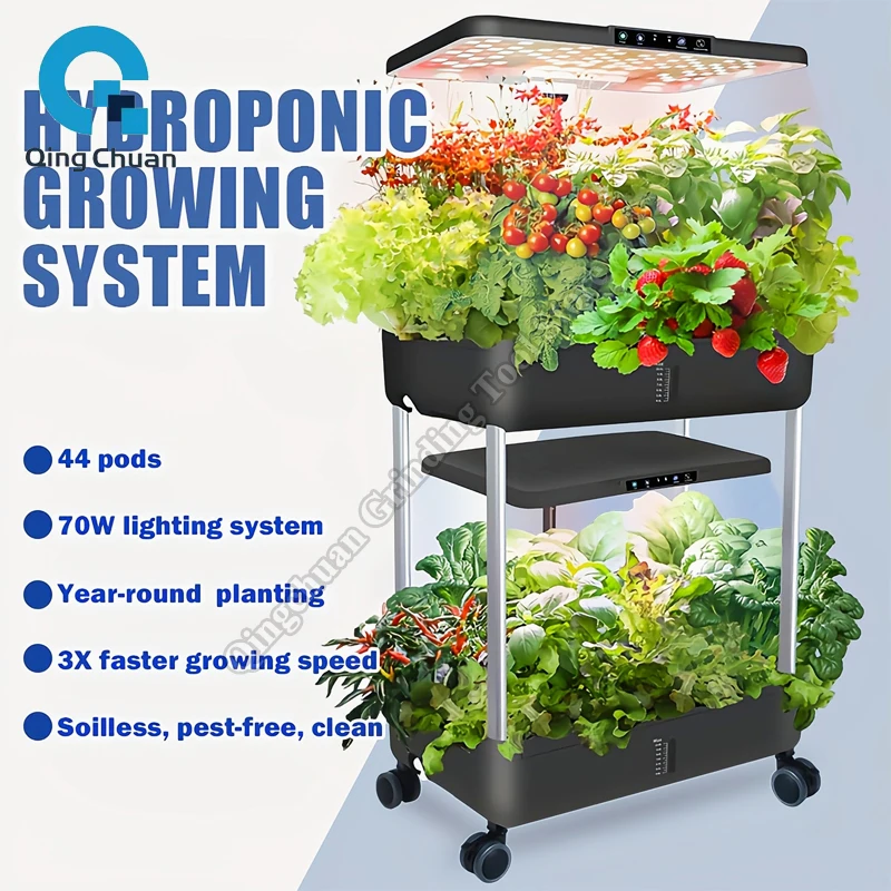نظام زراعة الخضروات المائية الخفيفة، آلة زراعة الخضروات المائية الداخلية متعددة الطبقات، آلة زراعة الخضروات المائية الذكية #2