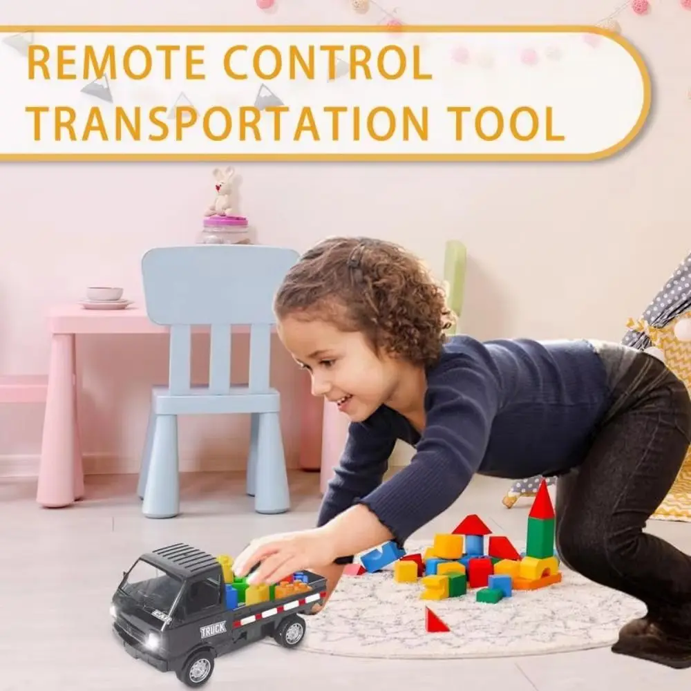 Light Music Remote Control Forklift Spray Function 1:16 Engineering Vehicle Simulation Creative Remote Control Forklift Truck