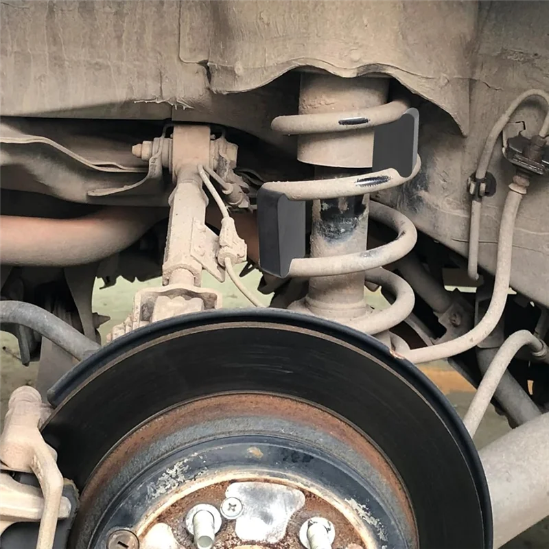 GYTB-فواصل زنبركية ذات لفائف مطاطية (4 قطع)، طقم معزز زنبركي للملف الأمامي شديد التحمل لرفع زنبركي لفائف 2.5 بوصة