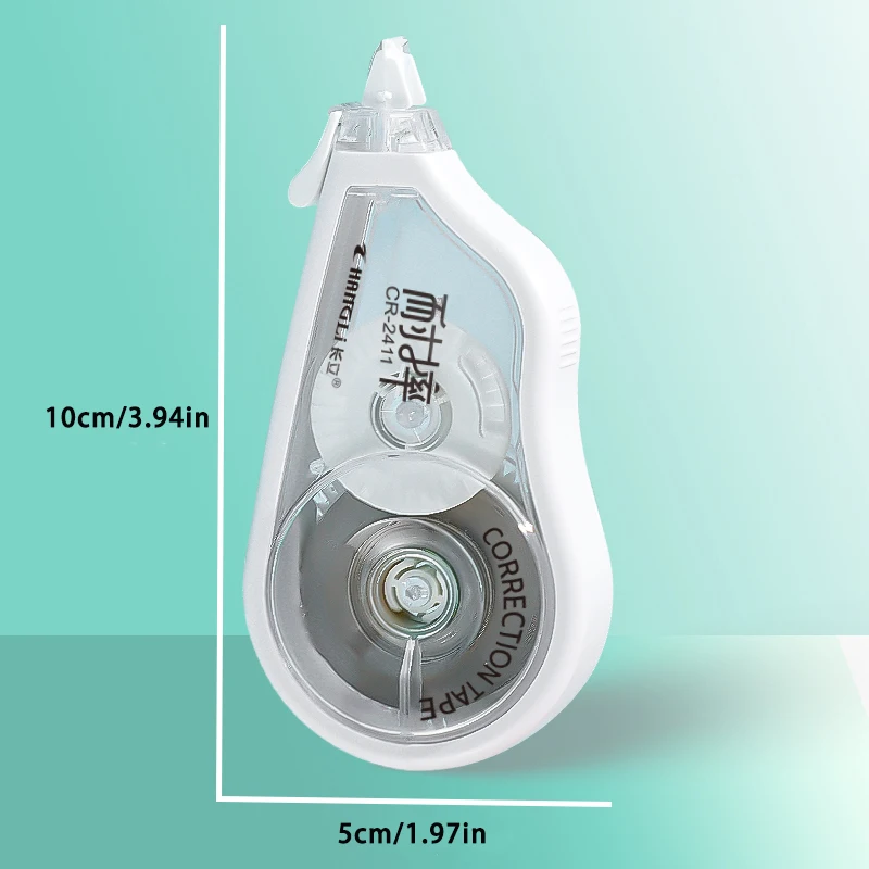 5 pcs/20m * 0.5cm large capacity correction tape, suitable for daily writing error correction - strong coverage