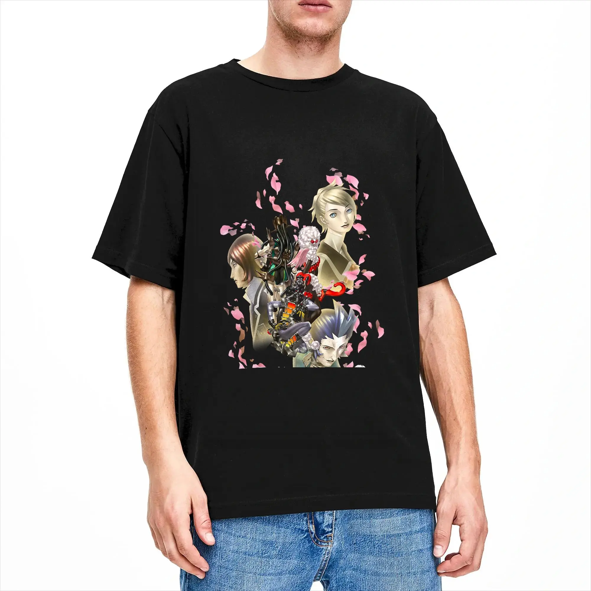 Atlus Persona 2 Innocent Sin T Shirt Summer  Cotton T Shirts For Mens Harajuku Pattern Tee Shirt Short Sleeve Streetwear Tops