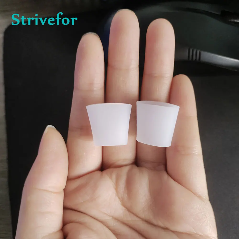 

6pcs XS Little Toe Protector Silicone Toe Covers For Anti-Friction Corn Remover Hammer Toe Separator Hallux Valgus Corrector