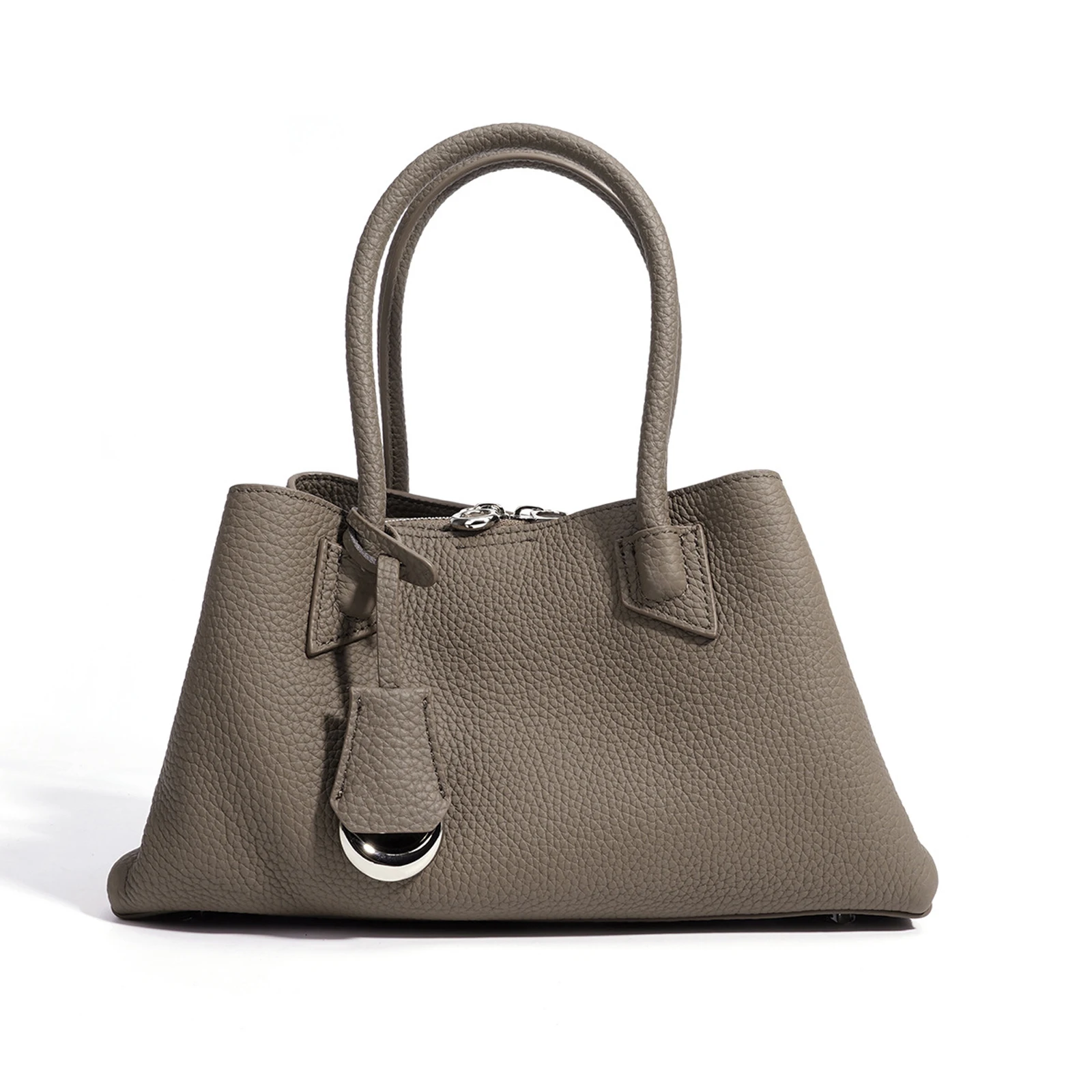 Women's Basket Bag Genuine Leather Crossbody Bag 2026 Niche Design Luxury Stylish Versatile Top Handle Handbag Daily Fashion