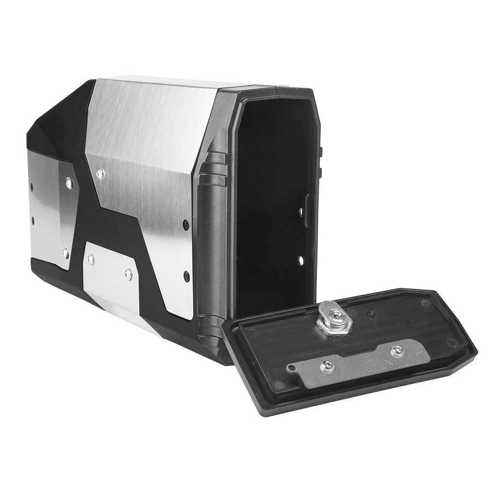 Motorcycle Aluminum Box Toolbox 4.2 Liters Tool Box Left Side Bracket For BMW R1200GS F750GS R 1200 GS LC R1250GS 2004-2024