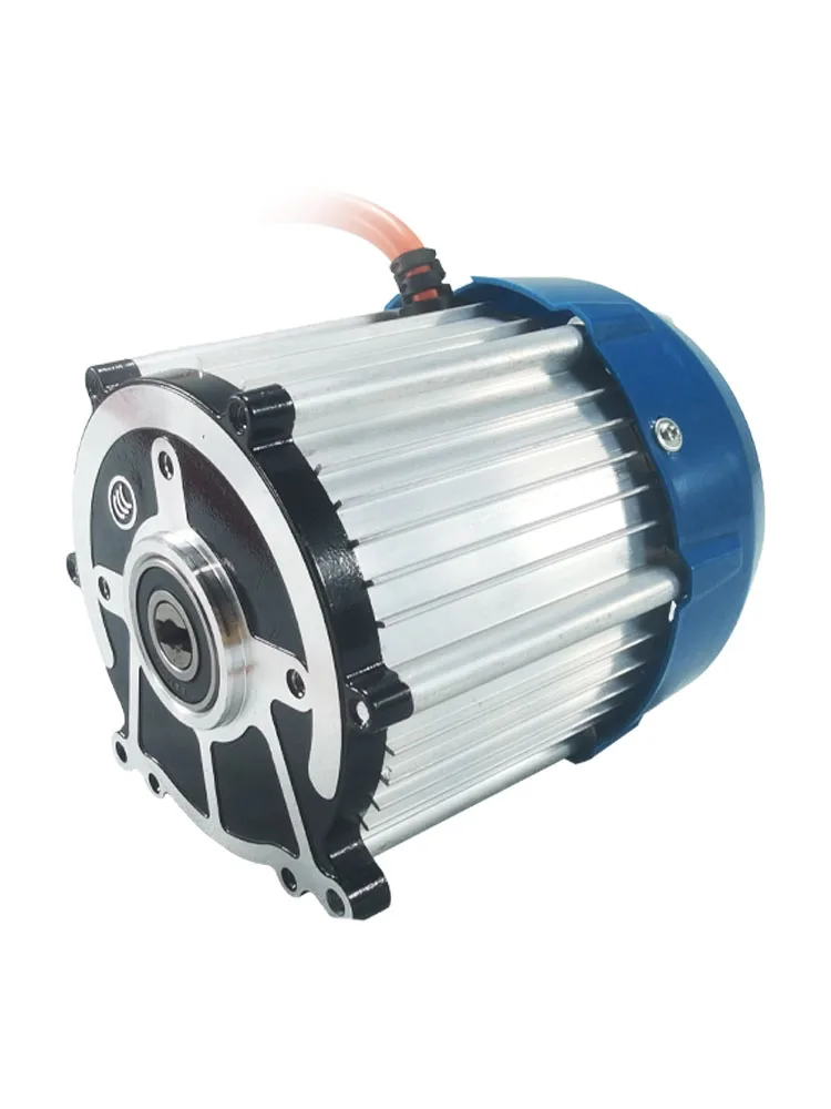 48V 60V 1000W High Speed BLDC Differential Motor for Electric Trike,Conversion Kit with Shaft, Brushless DC Motor 3000RPM