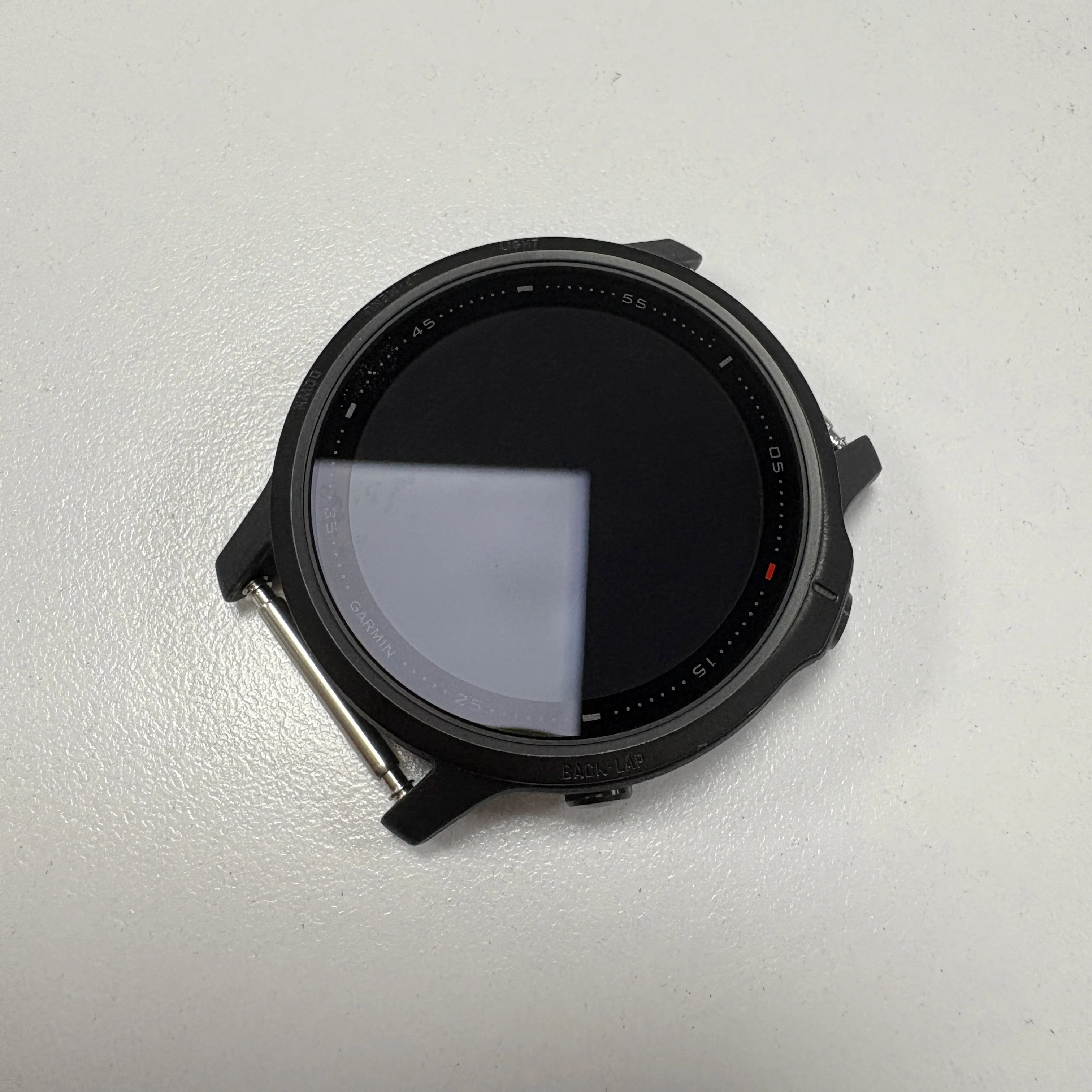 LCD Screen Display Panel For Garmin Fenix 6S Pro With Power Switch Button LCD Repair Screen