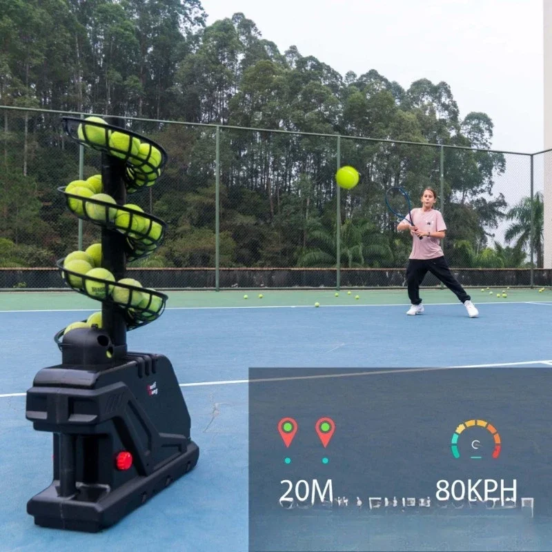 3809BH Tennis Service Machine Automatic Throwing Training Machine Single Practitioner Multi-angle Strike