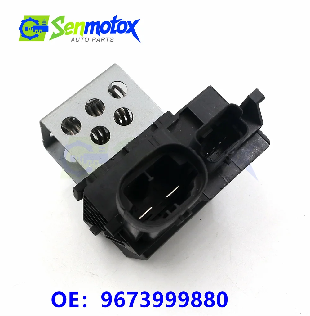 9673999880 9662872380 1267J4 9827870080 سخان المحرك المقاوم للمروحة لسيتروين C1 05-14 C4 بيرلينجو بيجو 108 301 307 3008 5008 #1