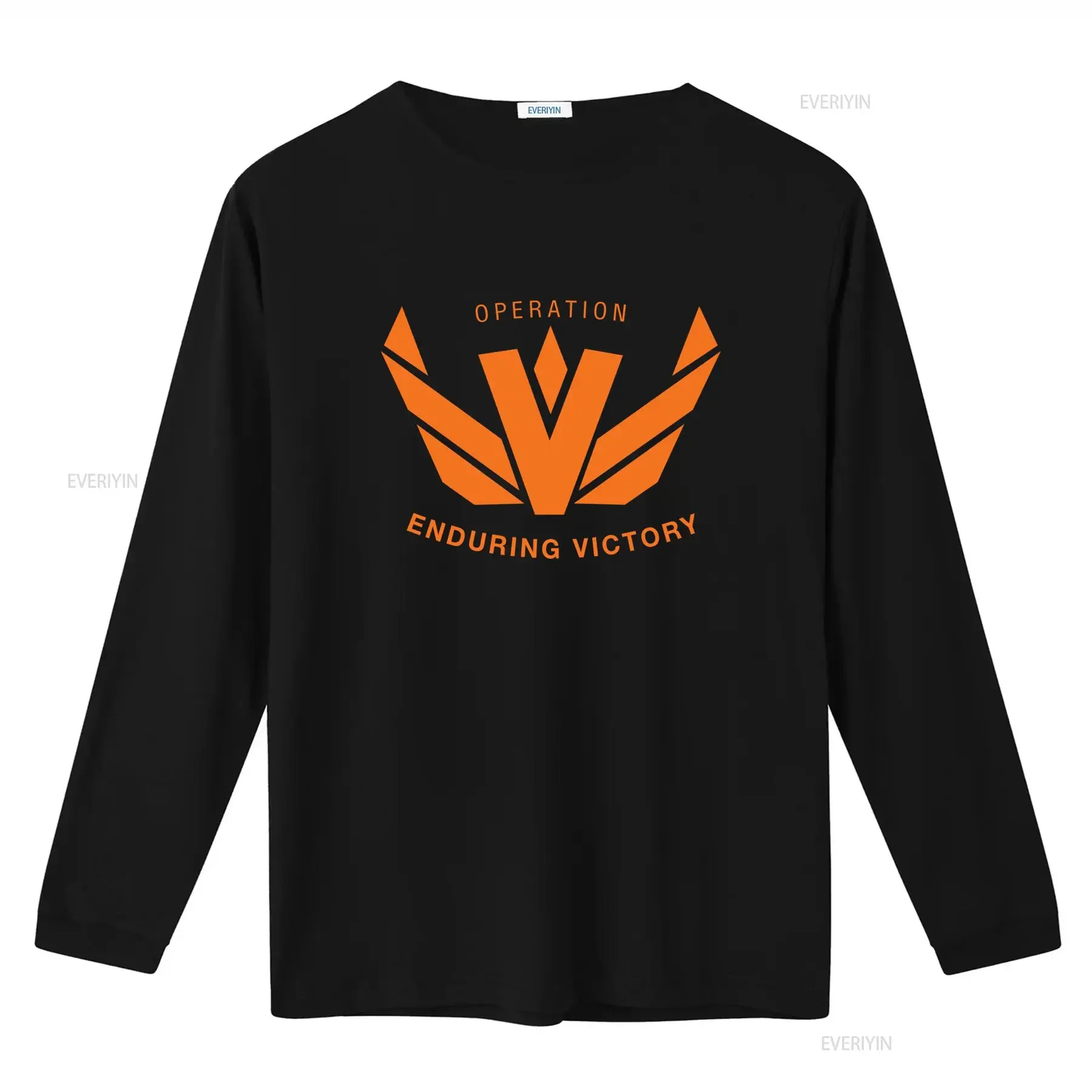 New Operation Enduring Victory T Shirt Funny Design American Sizes S 5XL vintage Washed Breathable Slightly designer clothes