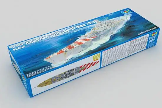 Trumpeter 05777 1/700 Scale Italian Battleship RN Roma 1943