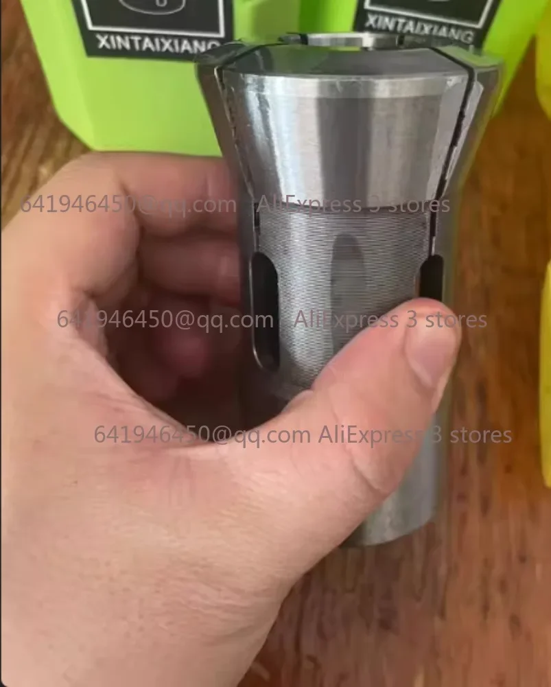 Hot Noodles173E Hexagon Hole DIN6343 CNC Lathe Front Push Collet Spring Steel High Precision Chuck Round Square Hexagon
