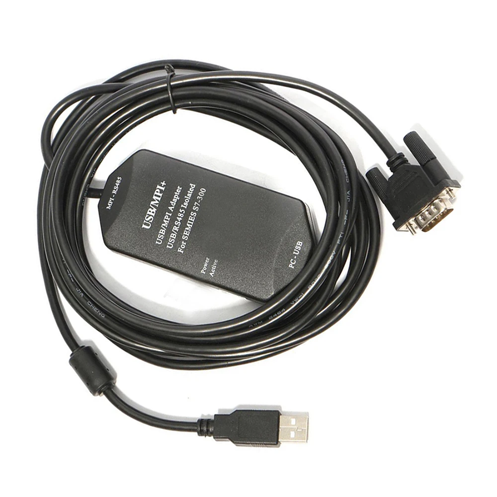 MPI USB-MPI USB-MPI+ RS485 USB To PPI / DP Adapter For S7-200 S7-300 S7-400 DB9M Communication Cable