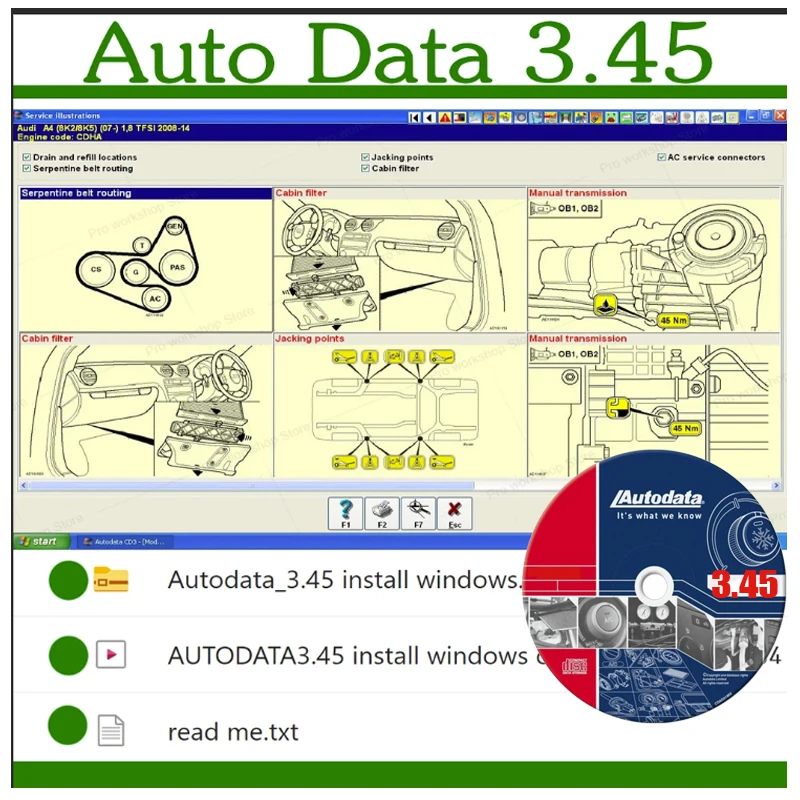 Autodata 3.45 Automotive Diagnostic and Repair Circuit Diagram Database Data Auto Repair Software Wiring Diagrams Data Install