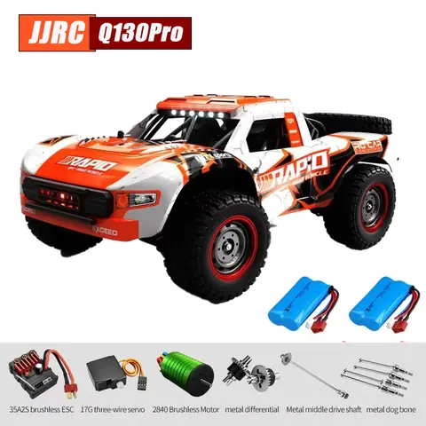 JJRC Q130 RC Car Desert 4WD Off-road Truck 2.4G High Speed Car Racing Drift Remote ControlVehicle Toys For Boys Children