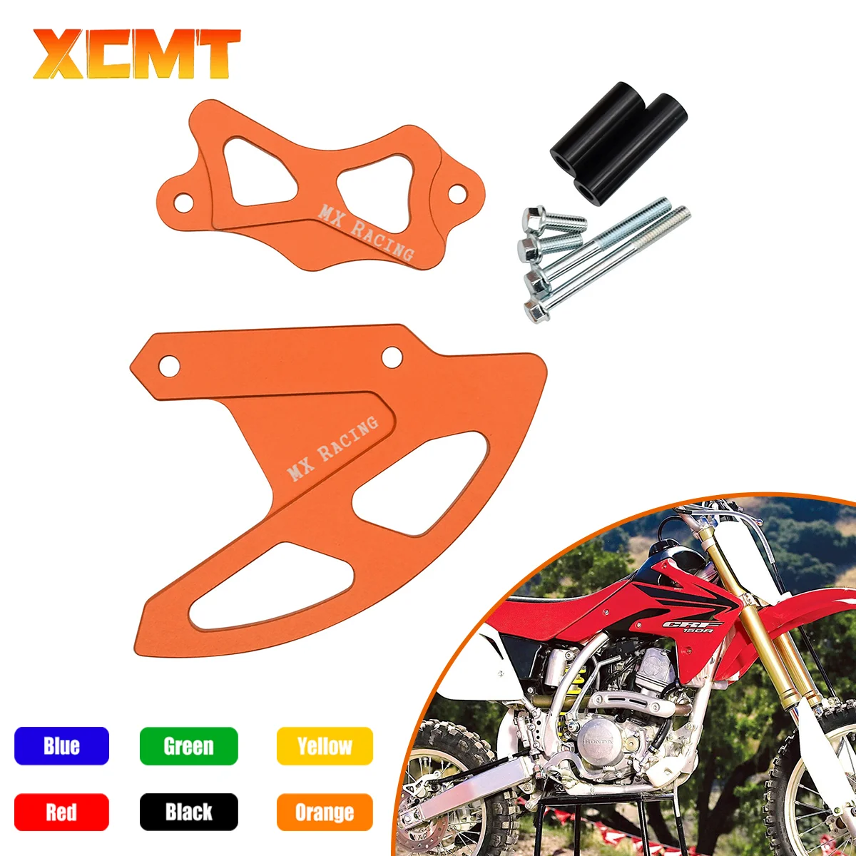 

CNC Rear Brake Disc Caliper Protection Cover For Honda CRF250X CRF450X CRF250RX 450RX CRF250R CRF450R CRF450L Motorcycle Parts