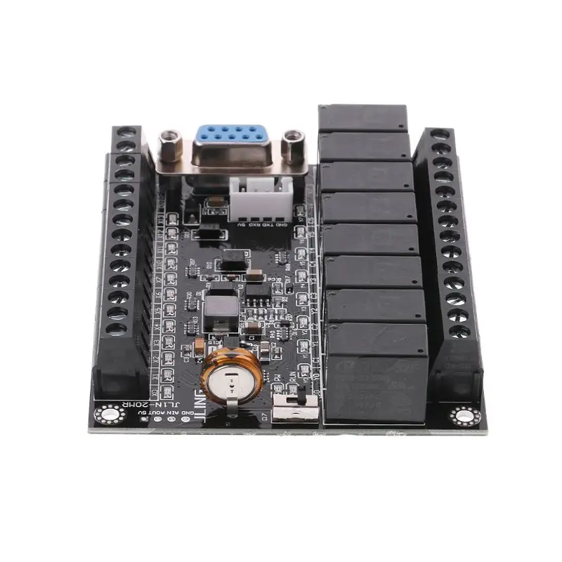 وحدة التحكم القابلة للبرمجة FX1N-20MR PLC لمنظم المنطق الصناعي 24V