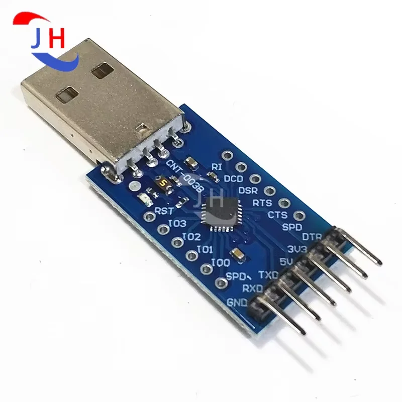 1PCS CP2104 Module USB 2.0 to TTL UART 6PIN Module Serial Converter CP2104 PRGMR Replace CP2102 With Dupont Cables