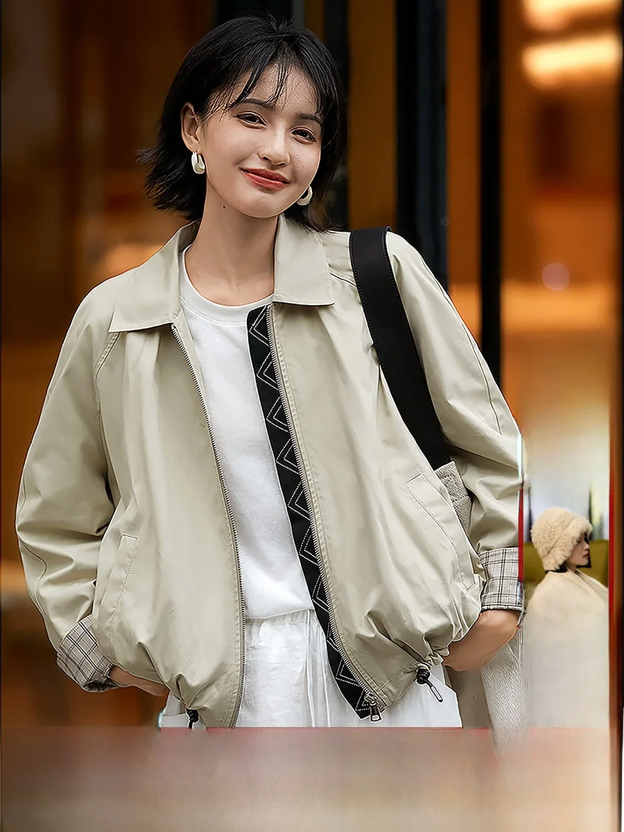 

Милый женский повседневный длинный свитер на молнии из модала и хлопка для отдыха и досуга