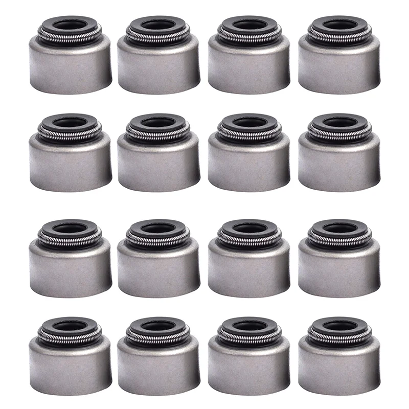 6mm Motorcycle 1 Cylinder Intake Exhaust Valve Stem Oil Seal For Yamaha XT225 Serow TT225 TTR225 TW225E TW225 XT TT TTR TW 225