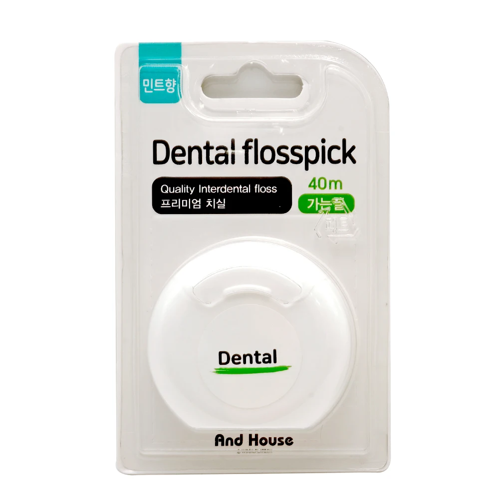 Dental Floss 40M Mint (Fit) Bit Prevention Interdental Toothbrush