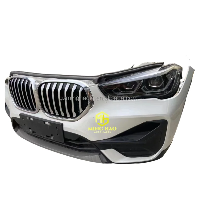 New For  X1 bumper F48/F49 - Complete front bumper grille, radiator, radar and headlights. - view 6