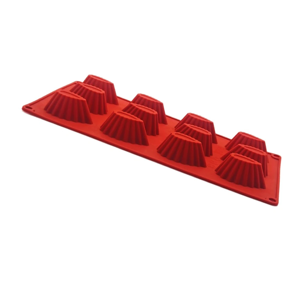 

Hot Selling Teardrop Shape 12 Hole Silicone Cake Mold DIY Ice Lattice Pudding Jelly Chocolate Mould Muffin Cup Mold Baking Tools
