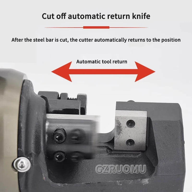 

Handheld Steel Bar Cut Off Machine RC20-32 Electric Rebar Hydraulic Pliers Portable Round Steel Carbon Steel Quick Cutter 220V