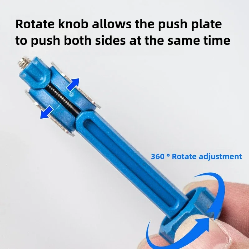 لصيانة الدراجات أداة توزيع وسادة فرامل السيارة أداة توزيع مكبس الدراجة شديدة التحمل ملحقات إصلاح مريحة المتوسع