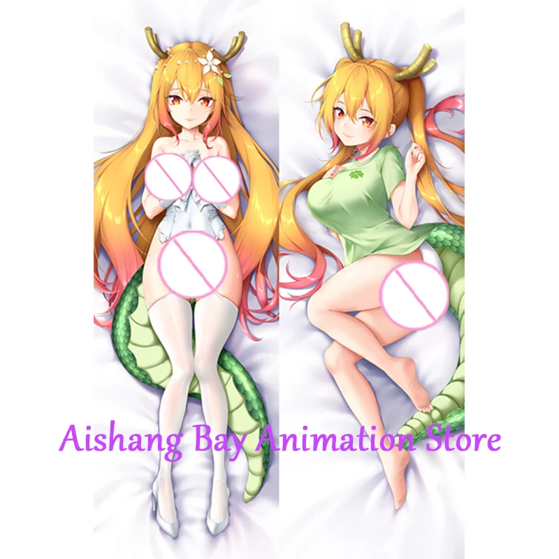 Dakimakura Anime Pillow Cover Tohru Double Sided Print Life-size Body Decoration