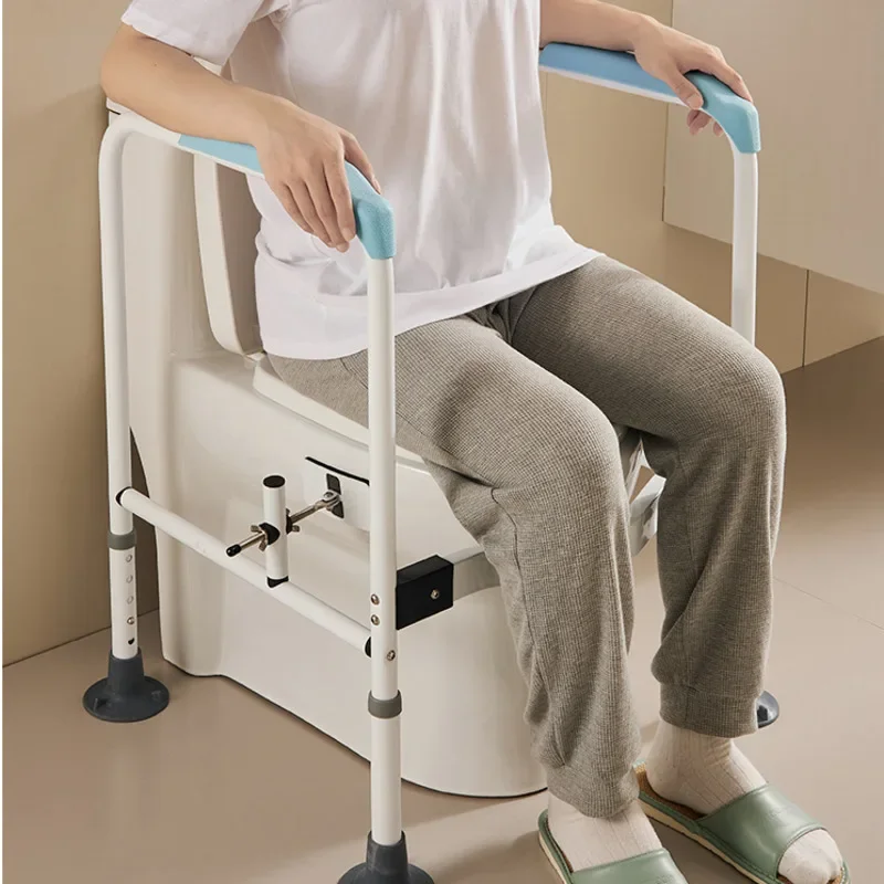 Bathroom Elderly Safety Armrest Toilet Armrest Sitting Toilet Power Frame Elderly Home Without Drilling Support Bar