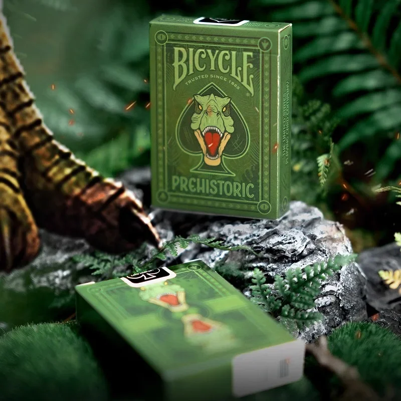 Bicycle Prehistoric Playing Cards Deck Poker Card Games Magic Tricks Standard Poker Magic Tricks Props for Professional Magician