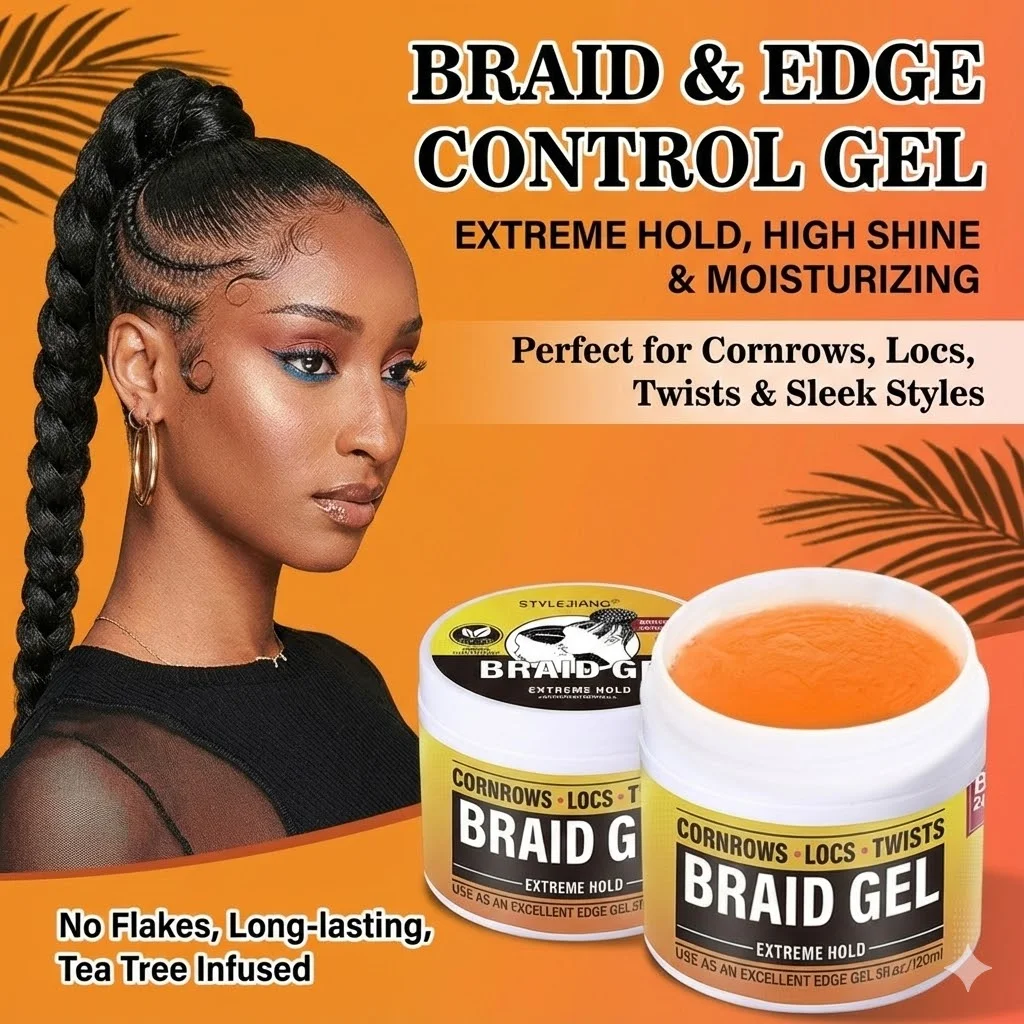 Men's Hair Wax for Styling - Strong Hold, Moisturizing, Light Scent, Retro Look - Hair Styling Product