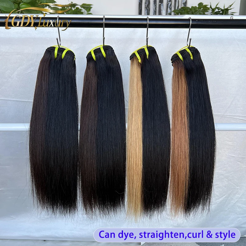 12A Super Double Drawn Vietnam Bone Straight / Body Wave Bundle Raw Unprocessed Human Hair wiązki Grube i pełne końcówki doczepiane