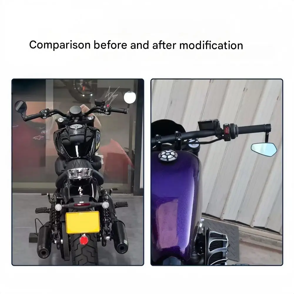 For Benda ROCK 707 250 300 Chinchilla 450 500 Dark Flag 500, high-quality aftermarket rearview mirrors, side mirrors, and revers