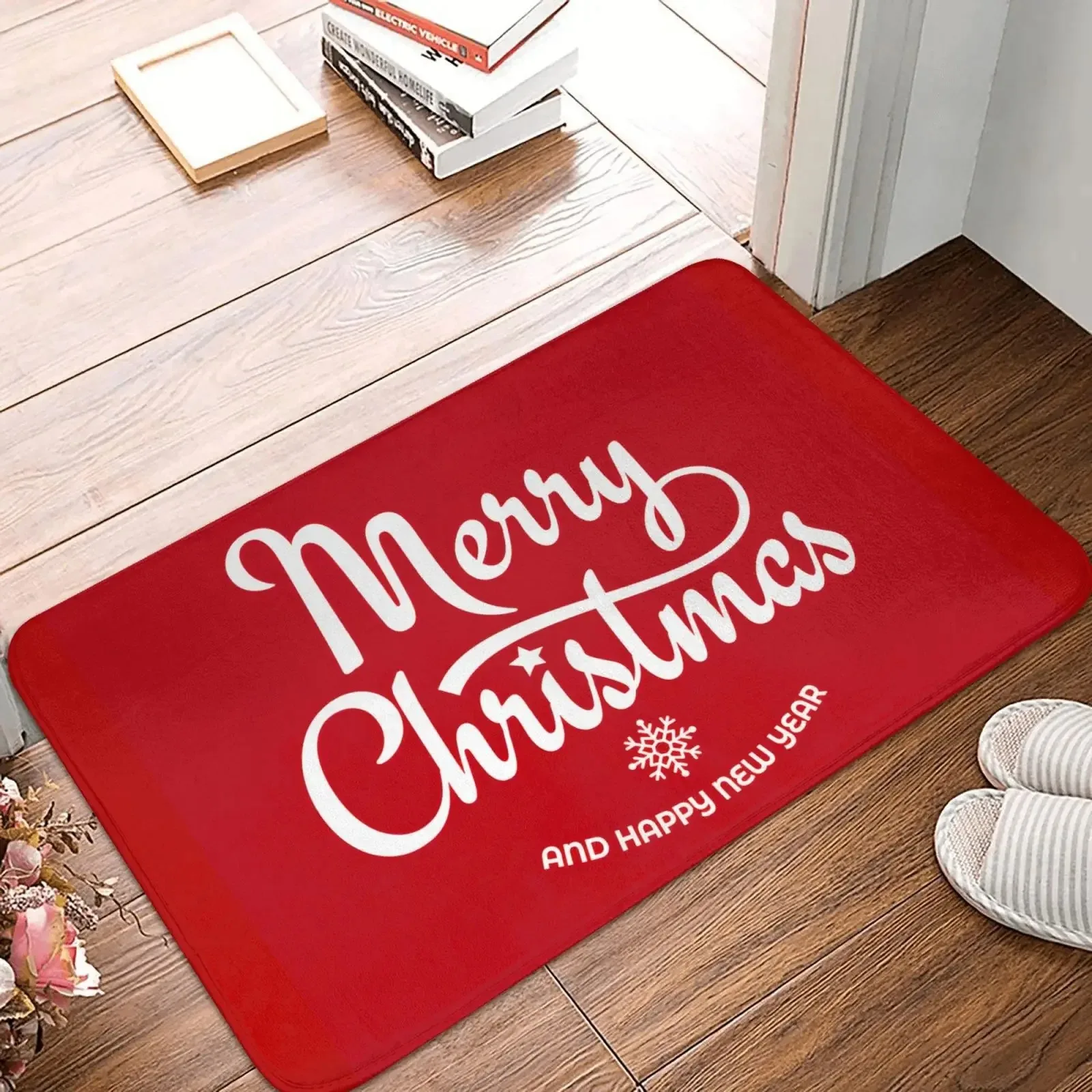 Christmas floor mats living room porch entrance door mats bathroom kitchen floor mats home decoration floor carpet