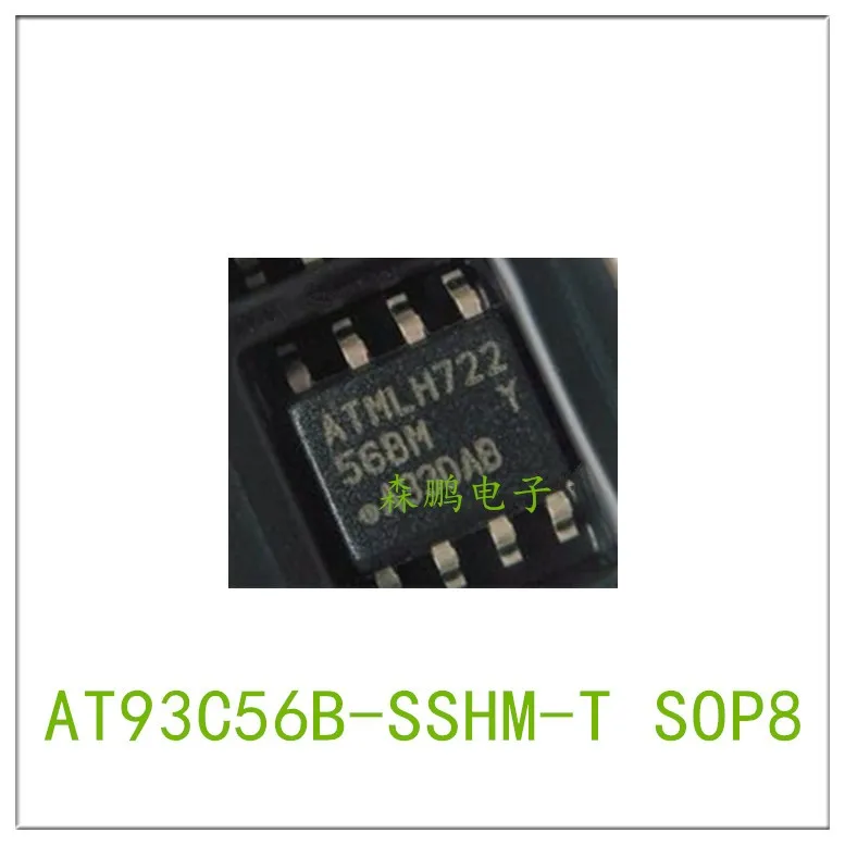 Chip IC SOP8, 5 piezas, 56BM, AT93C56B-SSHM-T, nuevo, 100%