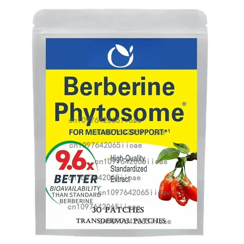 

Berberine Transdermal Patches Immune System, Cardiovascular Heart 30 Patches