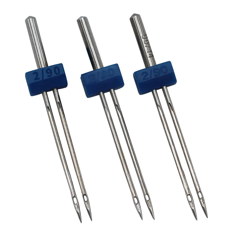 3/6pcs 2/3/4MM Double Twin Needles Pins Set for Household Multi-Functional Sewing Machine Accessories Multifuctional Fittings