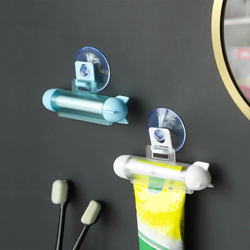 Japanese Sucker Toothpaste Squeezer For home Bathroom Accessories Creative Toothpaste Rack Home Supplies