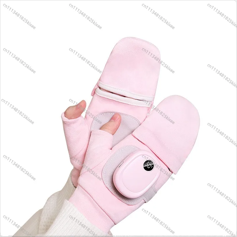 For Graphene Heating Gloves Portable Winter Men's and Women's Riding Gloves Motorcycle Warm Hand-held