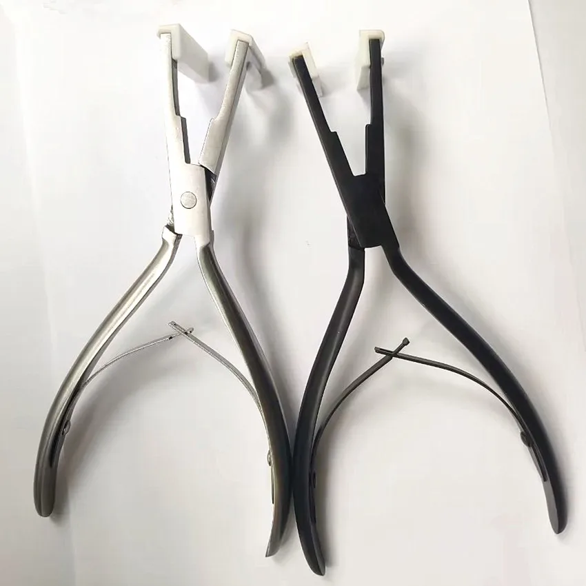 

Hair extension tools stainless steel plier Special plier for double-sided adhesive tape