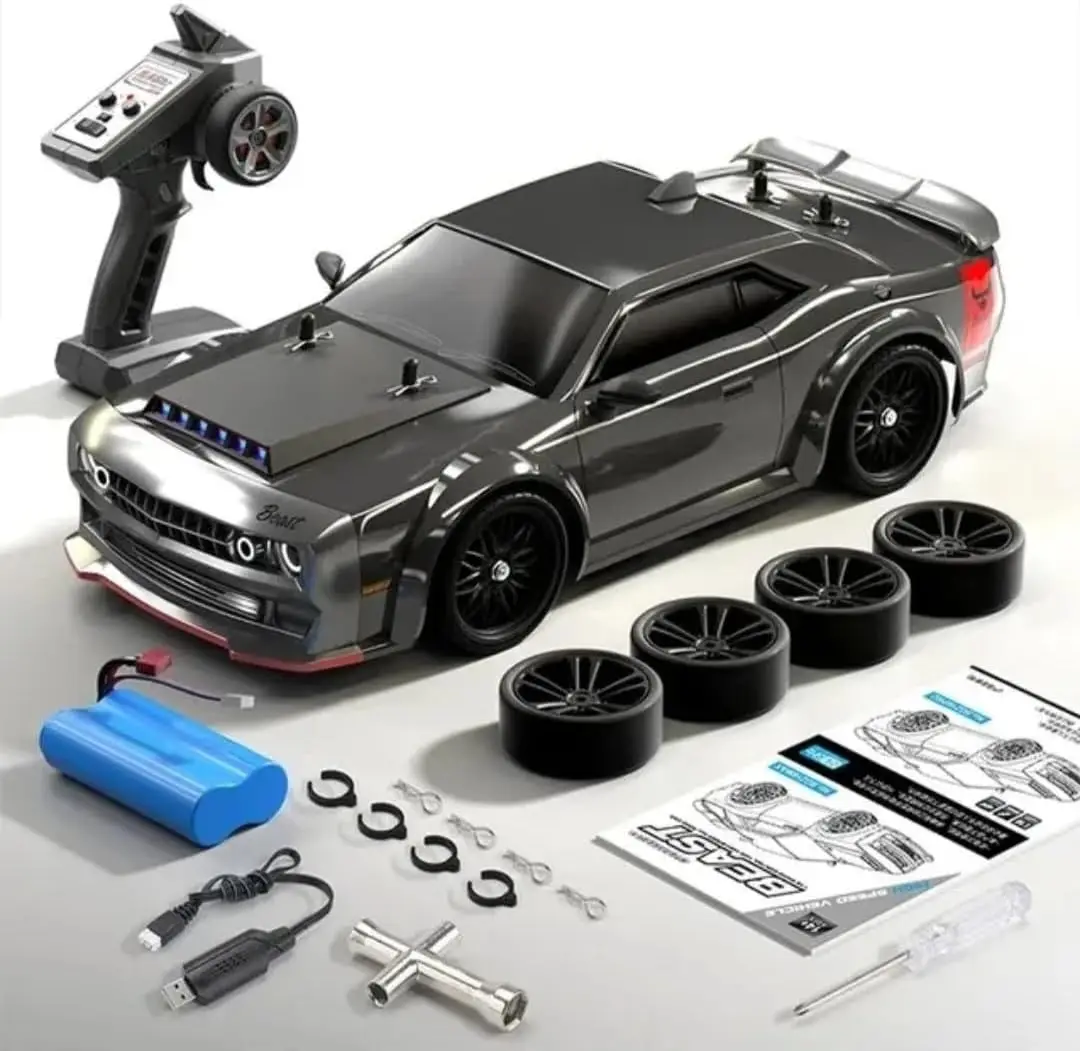 Beast SG216MAX 1/16 Scale 4WD RC Drift Car High Performance Brushless Motor LED Lights Full Proportional Radio Control