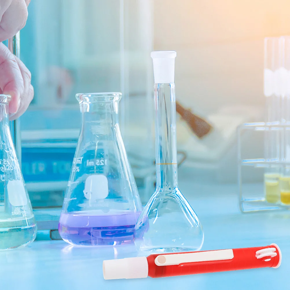 3 قطعة مجموعة مضخة شفط ماصة أداة مختبر يدوية مشفرة بالألوان للتعامل مع السائل الدقيق وحدة تحكم ماصة عالمية