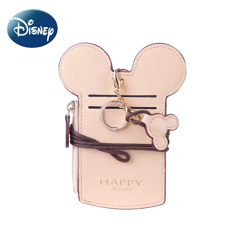 

Disney Mickey Mouse Card Holder Luxury ID Card Work Card Case Bus Card Holder Cartoon Passport Cover Buisness Card Holder