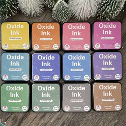 Oxide oxidation ink pad seal rubber self-inking roller stamp stationery photo album hand account scrapbook paper decoration