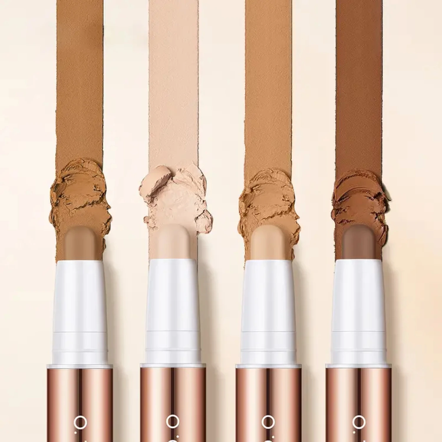 Exquisiter Dual-End-Konturstift, luxuriöser Augengrundierung, strahlender Textmarker, makelloser Concealer