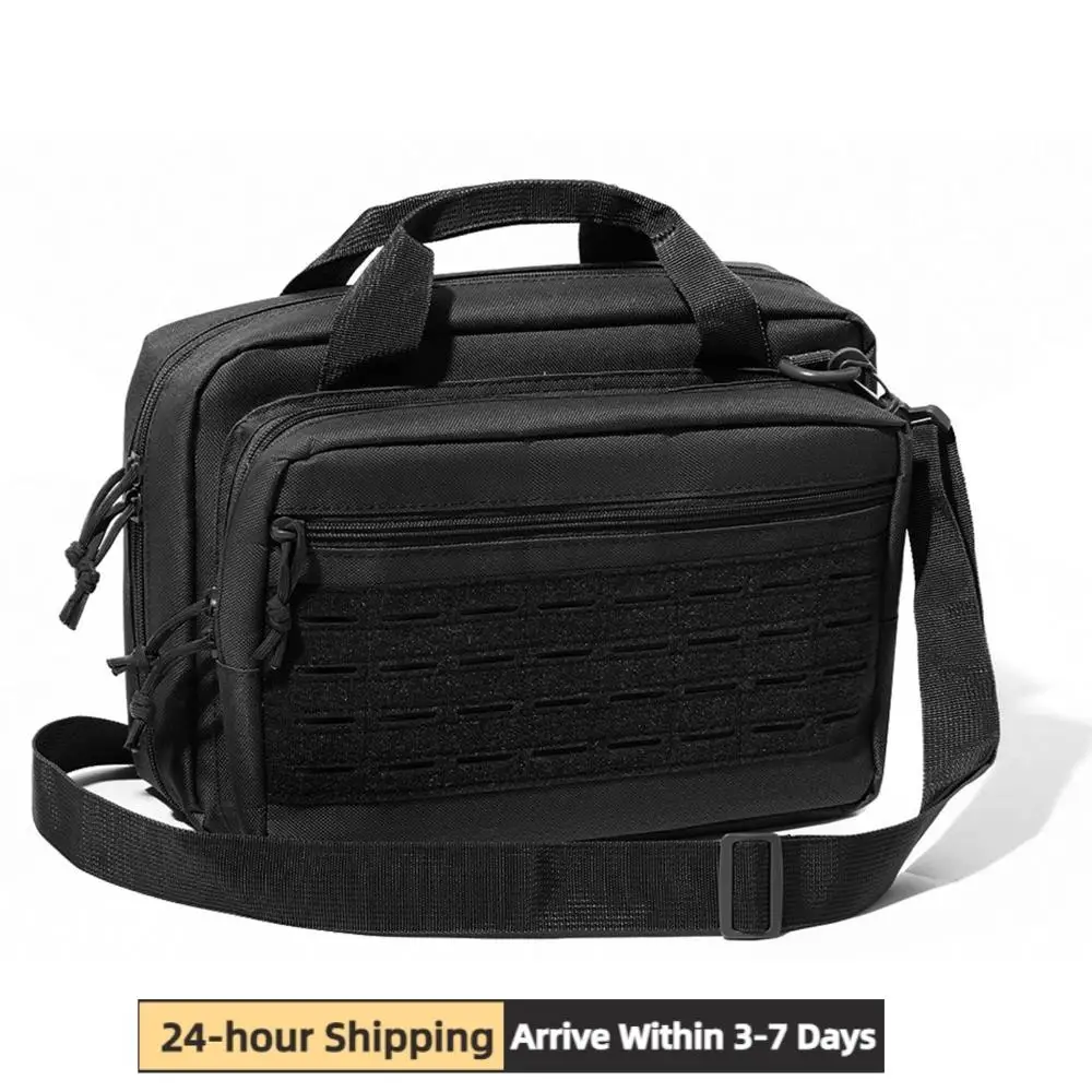 

600D Oxford Cloth Handbag Multiple Pockets for Outdoor Hunting (Black)